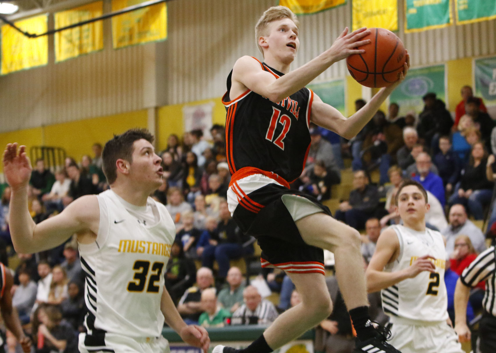 Boys basketball Class A sectional semifinal - Westville vs. Kouts